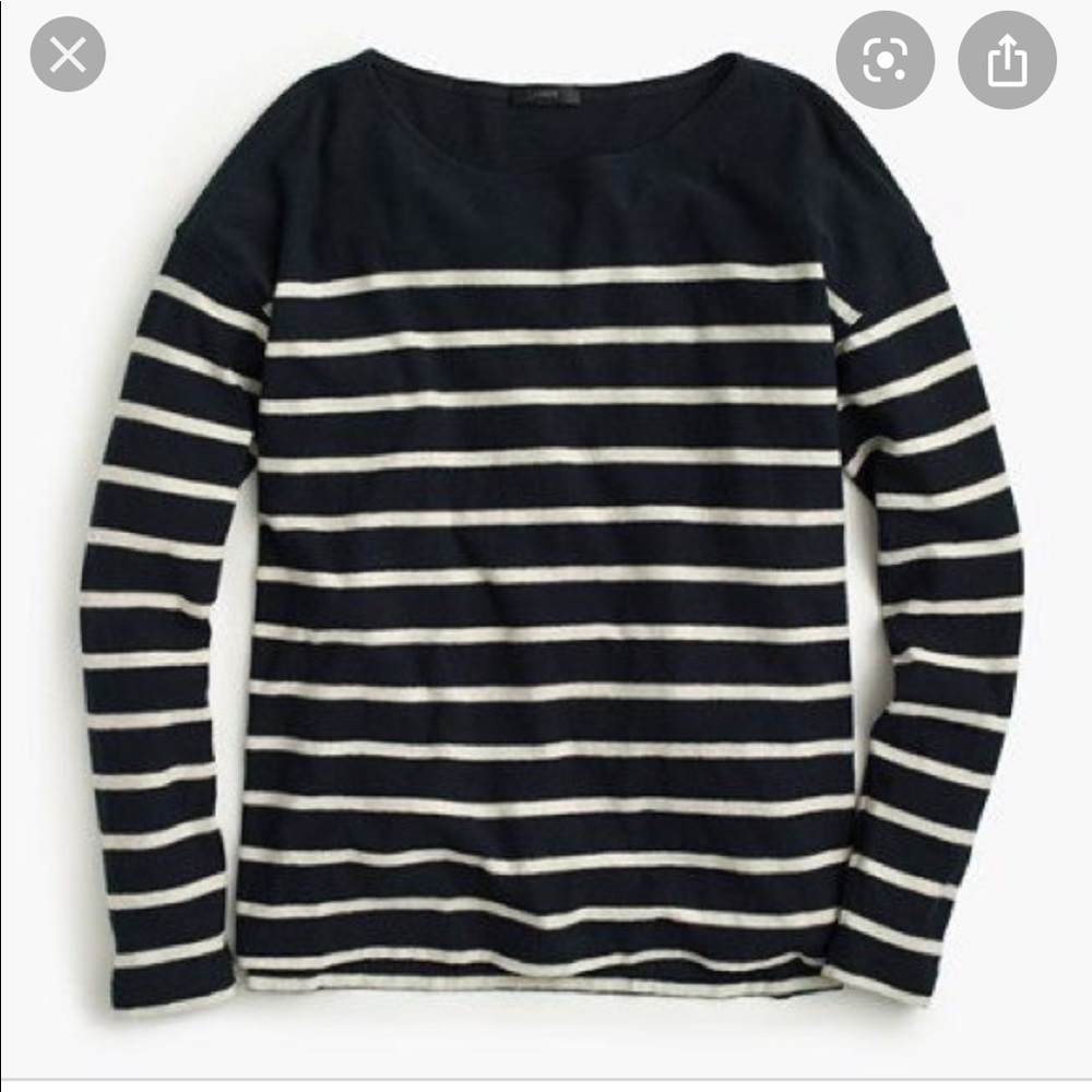 J.crew deck striped tee